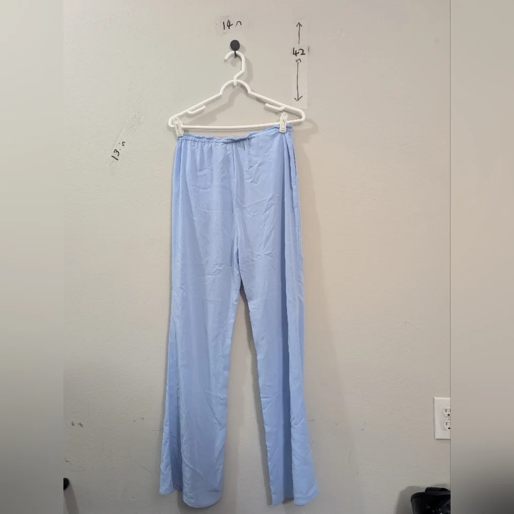 Zara Sky Blue Dress Trousers
